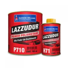 Primer Pu P710 Enchimento Automotivo Lazzuril C/ Endurecedor -kit-