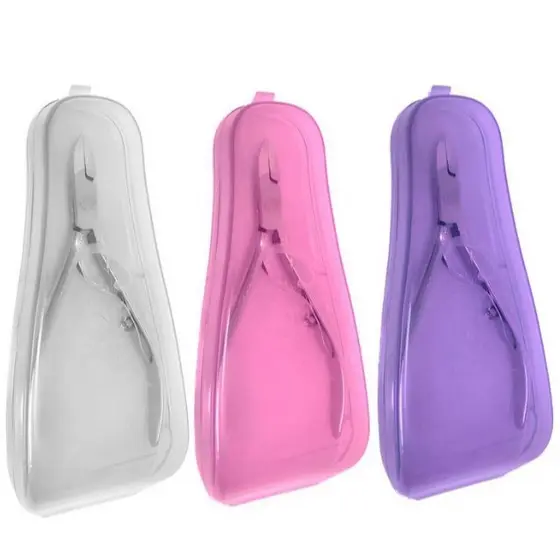 kit 3 Porta Alicate De Unhas- Variado Marilu Para Armazenamentos e Cuidados Cuticula