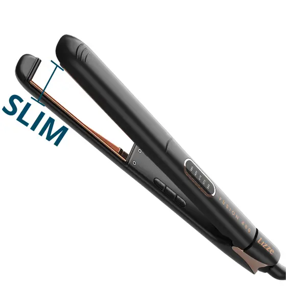 Prancha Profissional Lizze Fusion 480 Slim Preto