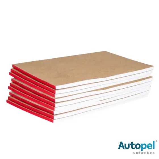 Bloco de Anotações e Rascunhos Bloquinho Sulfite Sem Pauta 10,5x15,5cm
