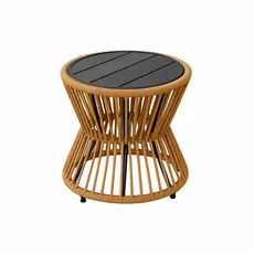 Mesinha de Corda Náutica Modelo Ampulheta Decoração Áreas Internas e Externas Oferta Fabrica