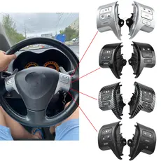 (Não Adequado Para Corolla EX) Botões De Controle De Volume De Telefone De Áudio 84250-02200 Toyota ZRE15 2007-2009 Inte