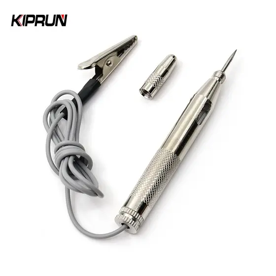 Testador De Circuito De Tensão De Carro Kipkarun , Luz Automático Da Lâmpada DC 6V 12V 24V Caneta De Teste , De Sonda De