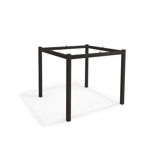 Base De Mesa De Jantar Kappesberg Reno M002 Preto Fosco