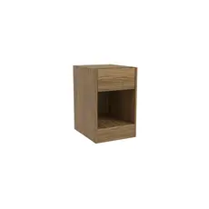 Mesa De Cabeceira 1 Gaveta Kappesberg Adapt Nogueira