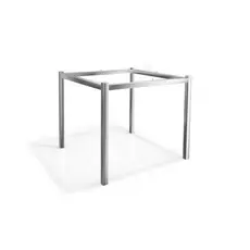 Base De Mesa Reno Cromada M002 88x88 Cor Prata