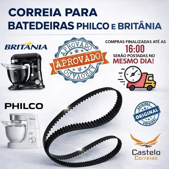 Correia p/ Batedeira Planetaria
