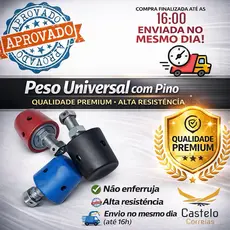 Pesos com pinos p/ panela de pressão Universal - Panela de 2,5 a 15 lts