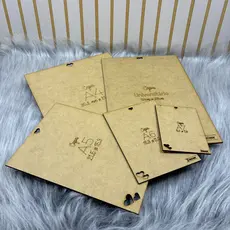 Kit Gabarito para refilar Capas e Miolos - diversos tamanhos