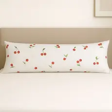 Capa Travesseiro Xuxão Para Corpo 1,30M X 40Cm Em Percal 180 Fios