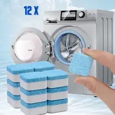 kit 6/10/15 Pastilhas para Limpeza de Máquinas de Lavar Roupas Efervescentes Multifuncional