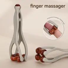 Ferramenta De Terapia De Acupressão Para Massageador De Dedos Alívio Muscular Das Mãos Bastão De Massagem Meridiano Melh