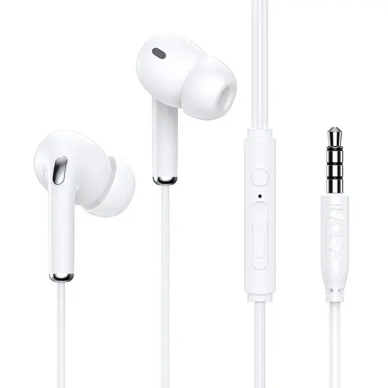Fone Ouvido Com Fio 1Hora 3.5mm Intra-auricular Branco