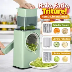 Cortador Ralador Queijo Fatiador multifuncional domestico de legumes vegetais batata pepino