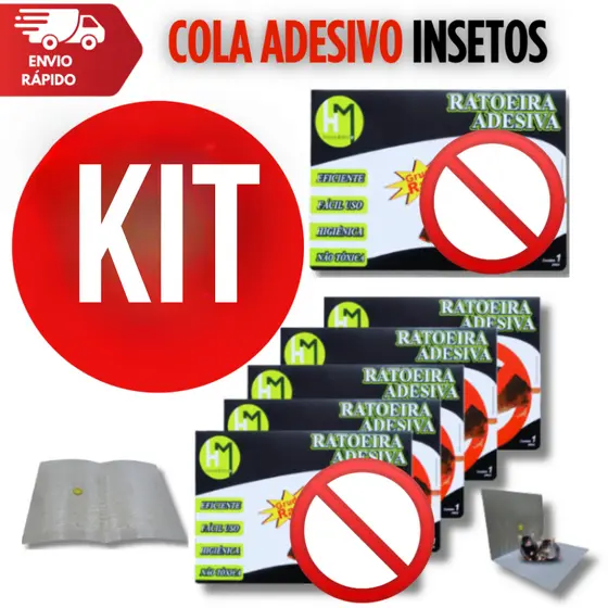 Adesivos Anti Pragas Controle Eficiente e Não Tóxico, Alta Aderência e Fácil Aplicação, Cola Forte, Uso Simples