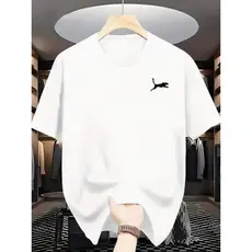 Camiseta Masculina Pantera 100% Algodão Camisa Malha Premium Blusa Casual Estampada Básica Unissex Lançamento