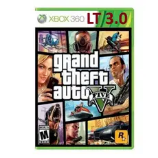 Gta 5 Grand Theft Auto V Xbox 360 Desbloqueado LT 3.0 Mídia Física