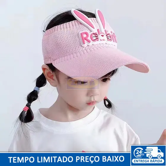 Chapéu De Sol Infantil Mulheres No Verão Top Vazio Anti-uv Chapéu De Sol Bebês Respirável Bonito Chapéu De Sol Mulheres