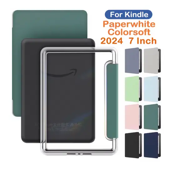 Capa protetora de acrílico para Kindle Paperwhite de 12ª geração (modelo de 2024) de 7 polegadas/7 polegadas SA569P SA56