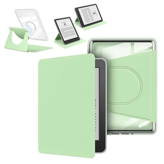 Capa Acrílico Removível Giratória para Kindle 6“Polegadas 11ª/12ª Geração C2V2L3/RS23CV/ Kindle 7“Polegadas 12ª