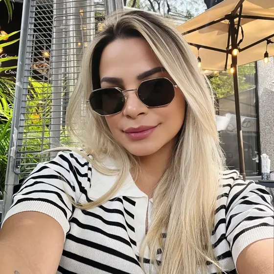 Óculos de sol Octogonal Premium Lente Verde Ideal para Verão e Estilo Clássico Para Todas Ocasiões