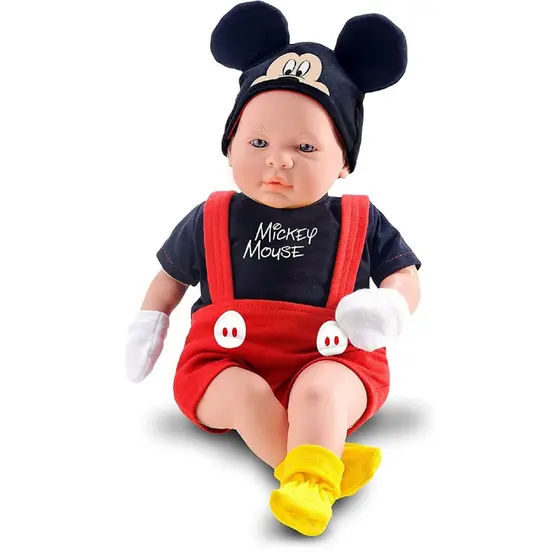 Brinquedo Boneco Recém Nascido Para Crianças Mickey Mouse 5161- Roma