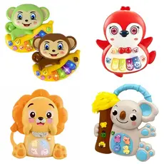 Brinquedo Piano Musical Educativo Com Som e Luz - Castela