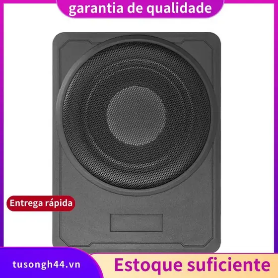 Para 12V 10in Alto-Falante Alimentado Carro Subwoofer 800W Desempenho Estável Habitação Caminhão Barco Marinho jimarnold