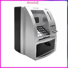 Máquina Para Ensinar O Gerenciamento De Dinheiro Das Crianças Mini Cofrinho De Notas