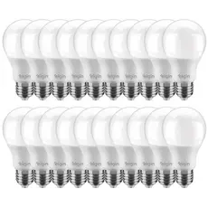 Kit 20 Lâmpadas Led Bulbo 12w E27 3000K Branco Quente LUZ AMARELA ELGIN Inmetro