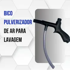 Bico Pulverizador para Ar Hidraflux - Rosca 1/4 - Aplicador de Produtos de Limpeza e Lubrificantes