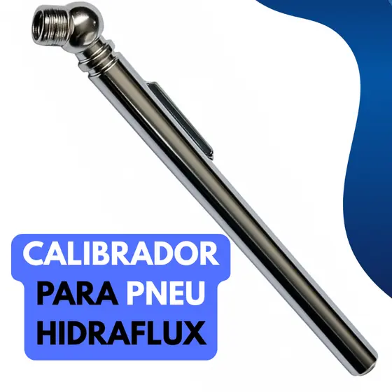 Calibrador de Pneus Medidor de Pressão 50 Libras Tipo Caneta