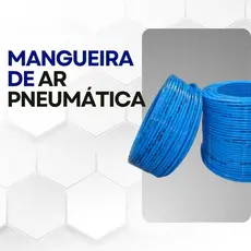 10 Metros Mangueira de Ar Pneumática 8mm x 10m - Tubo Flexível PU