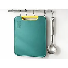 Tábua De Corte Antibacteriana À Prova De Mofo 37,5cm Com Suporte Em Pé Para Cozinha Polietileno