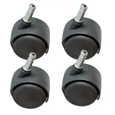 Rodinhas 50mm para Cadeiras | Alta Resistência | Pino 10mm