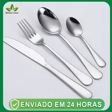 Faqueiro Jogo de Talheres  ou Faqueiro Aço Inox utensílios de cozinha