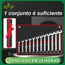 Jogo Chave Combinada Boca Estrela  Profissional combinação de aço carbono Chave fixa