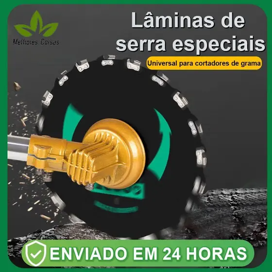 Disco de 20 Dentes para Roçadeira em Aço de Alta - Durabilidade e Eficiência no Corte de Vegetação