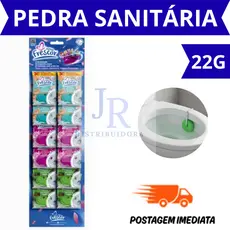 Pedra Sanitária Novo Frescor 22 gramas cada Fragrâncias Variadas