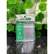 Mexedor Para Café Cristal Com 8,5 Cm Mini Remo