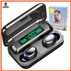 Fone de Ouvido Bluetooth  Sem Fio  TWS F9-5 Com Função Power Bank - Original