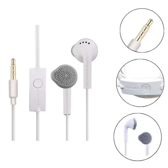 Fone De Ouvido Com Fio e Microfone Fone de ouvido entrada de 3.5mm para celular