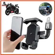 Suporte de Celular para Moto MTG-109 Rotação 360° Ajustável Universal Guidão Bike Moto