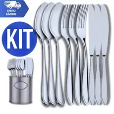 Talheres Aço inox Colheres Garfos Facas Faqueiro de Mesa Restaurantes Pizzarias Churrascarias Casa