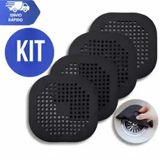 Protetor Ralo De Silicone Para Banheiro Pia De Cozinha Banheira Lavanderia Anti Inseto Premium 14.5CM
