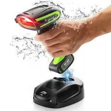 Eyoyo Portátil Industrial 1D 2D QR Scanner De Código De Barras 3 Em 1 Via 2.4G Sem Fio USB Com IP65 Anti-Queda Para Comp