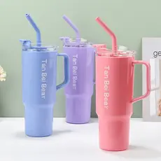Kit 3 Garrafa Copo Tendência Agua Squeeze Com Adesivos Lembretes Beber Agua