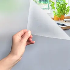3m X 60cm Adesivo Jateado Liso Fosco Para Vidro Box Sacada Janela e Porta Elimina a Visão Sem Tirar a Luz