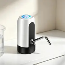 Kit Bomba Elétrica Para Galão Universal D'Água Dispenser Com Carregamento Usb Para Galão De Água 20L Novo