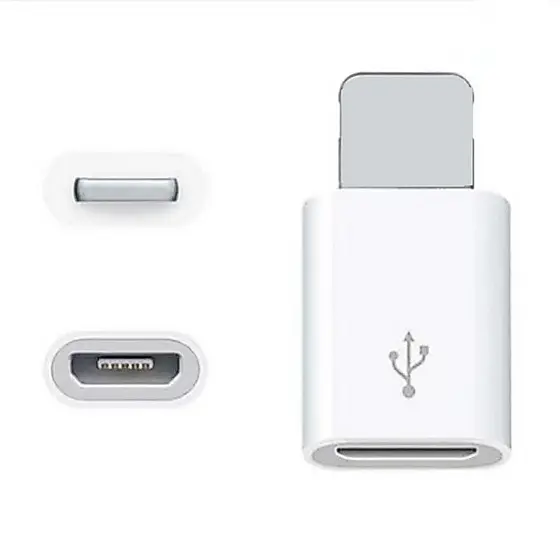 Adaptador Apple 4 Unidades Para Micro USB-Promoção Mini E Funcional